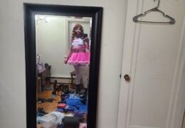 Sissy Kaydance BJ practice